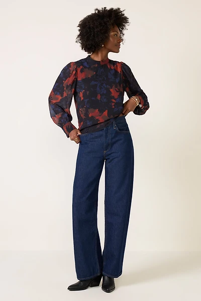 Arc Wide Leg Jean 32`