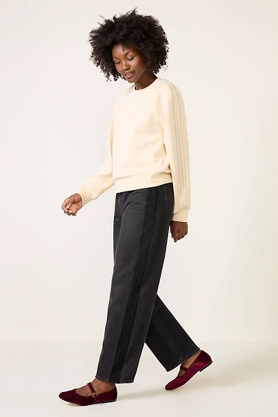 Wes Barrel w Tux Stripe Jean