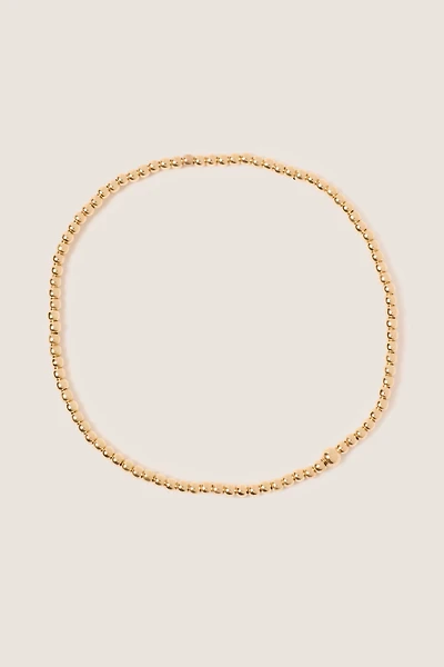 Classic Gold 2mm Bead Bracelet