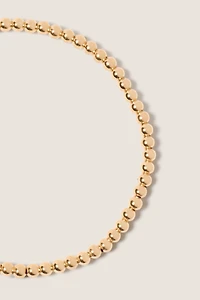 Classic Gold 3mm Bead Bracelet