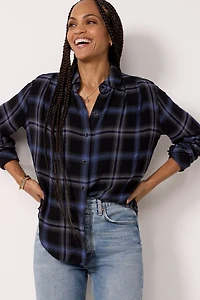 Pucker Plaid Shirt