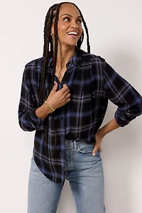 Pucker Plaid Shirt
