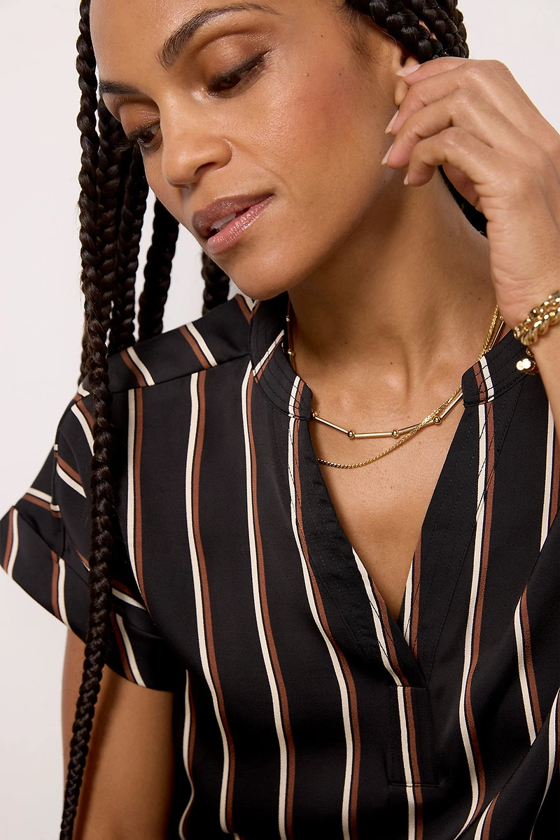Avery Stripe Top