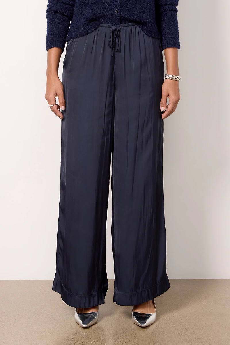 Evelyn Satin Pant