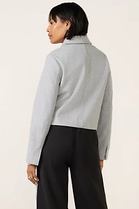Lennox Stretch Wool Zip Jacket