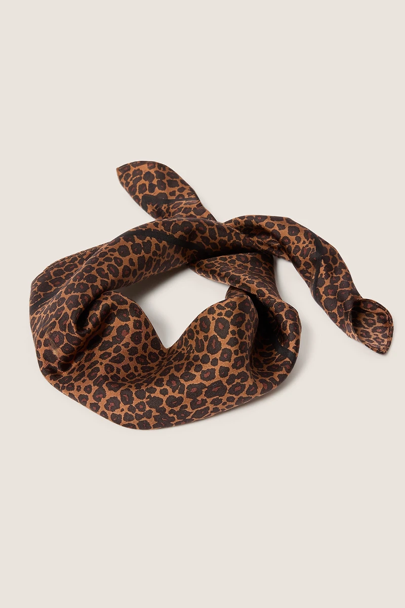 Leo Silk Scarf