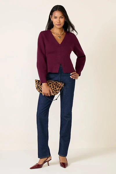 May Cinched Waist Cardigan