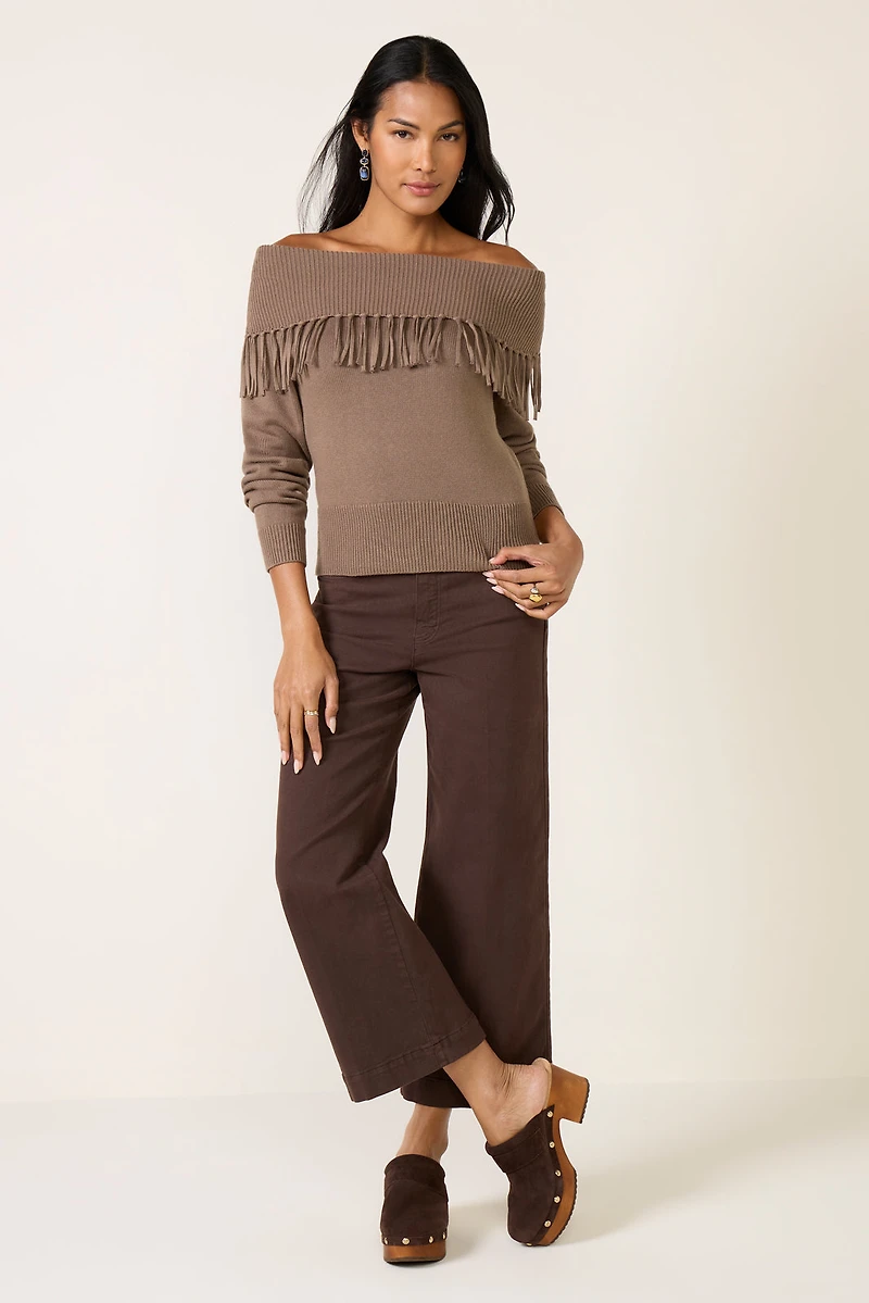 Simonetta Fringe Sweater