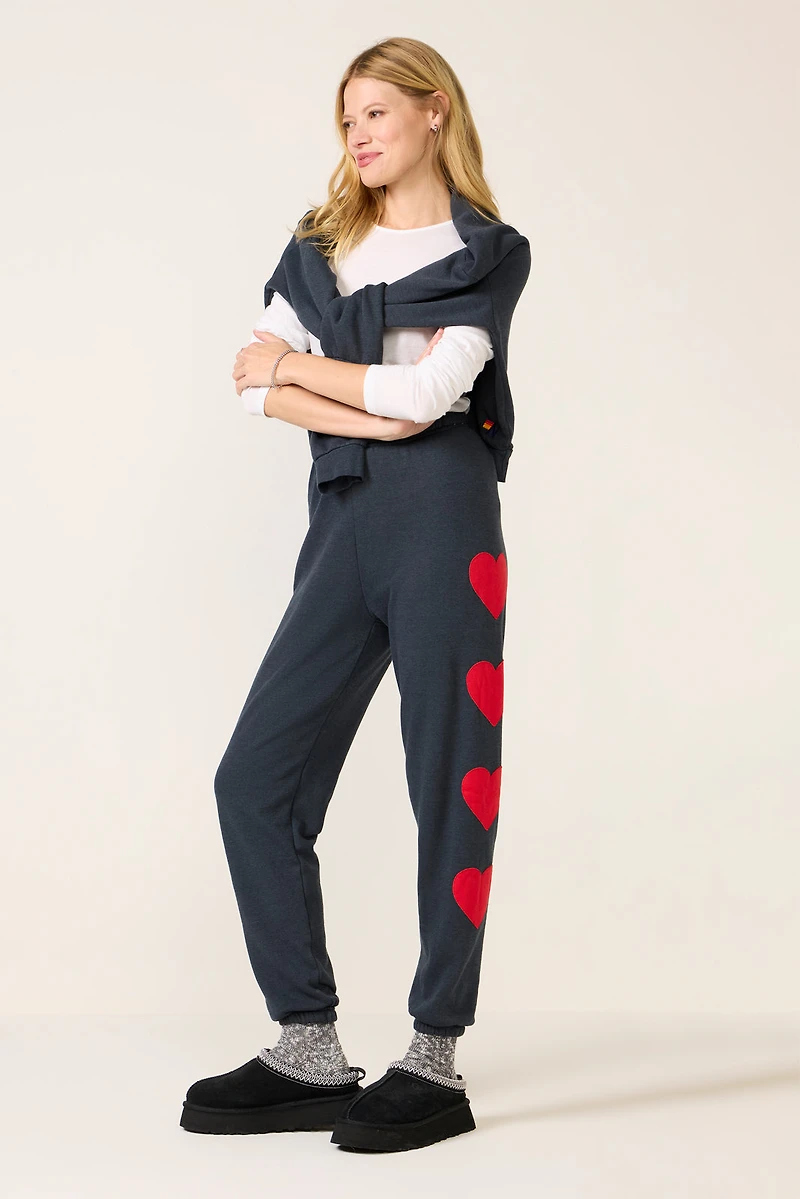 Heart Stitch Sweatpant