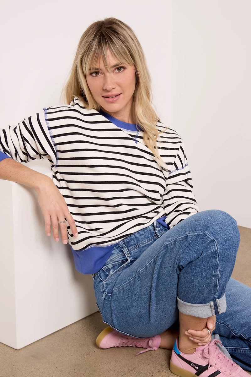 Charlize Crew Neck Sweatshirt