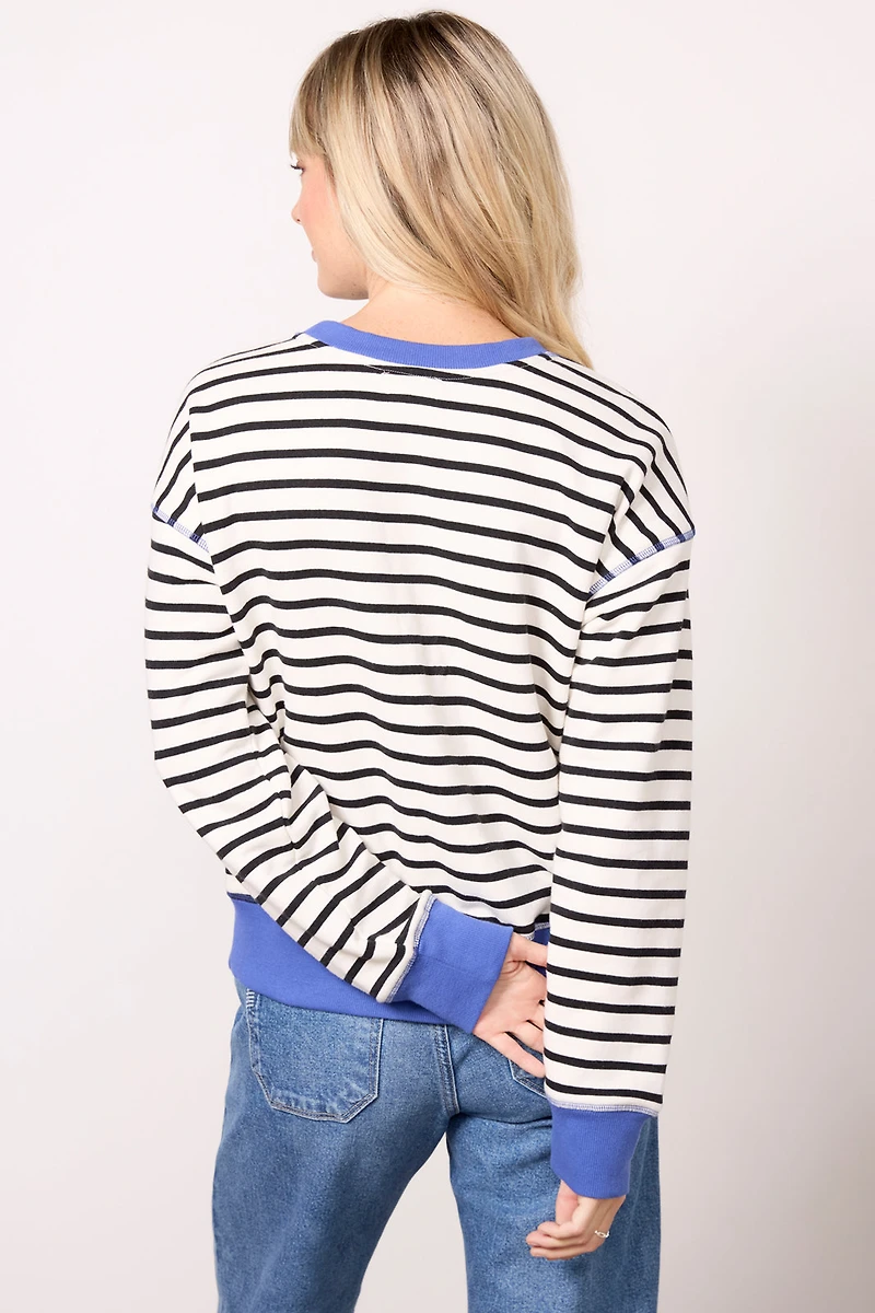 Charlize Crew Neck Sweatshirt