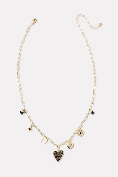 Mariah Charm Necklace