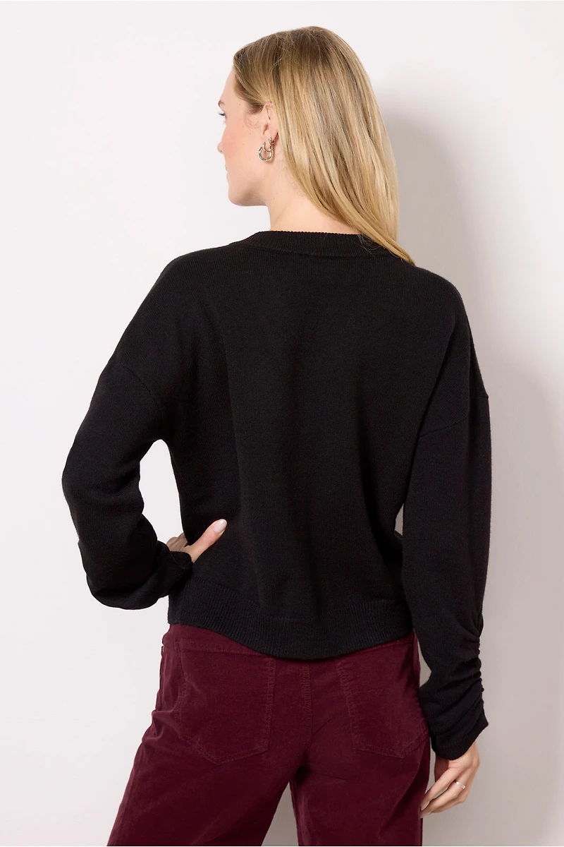 Latigo V Neck Sweater