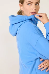 Cotton Fleece Zip Up Hoodie