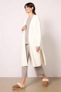 CozyChic Luxe High Slit Cardigan