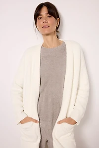 CozyChic Luxe High Slit Cardigan