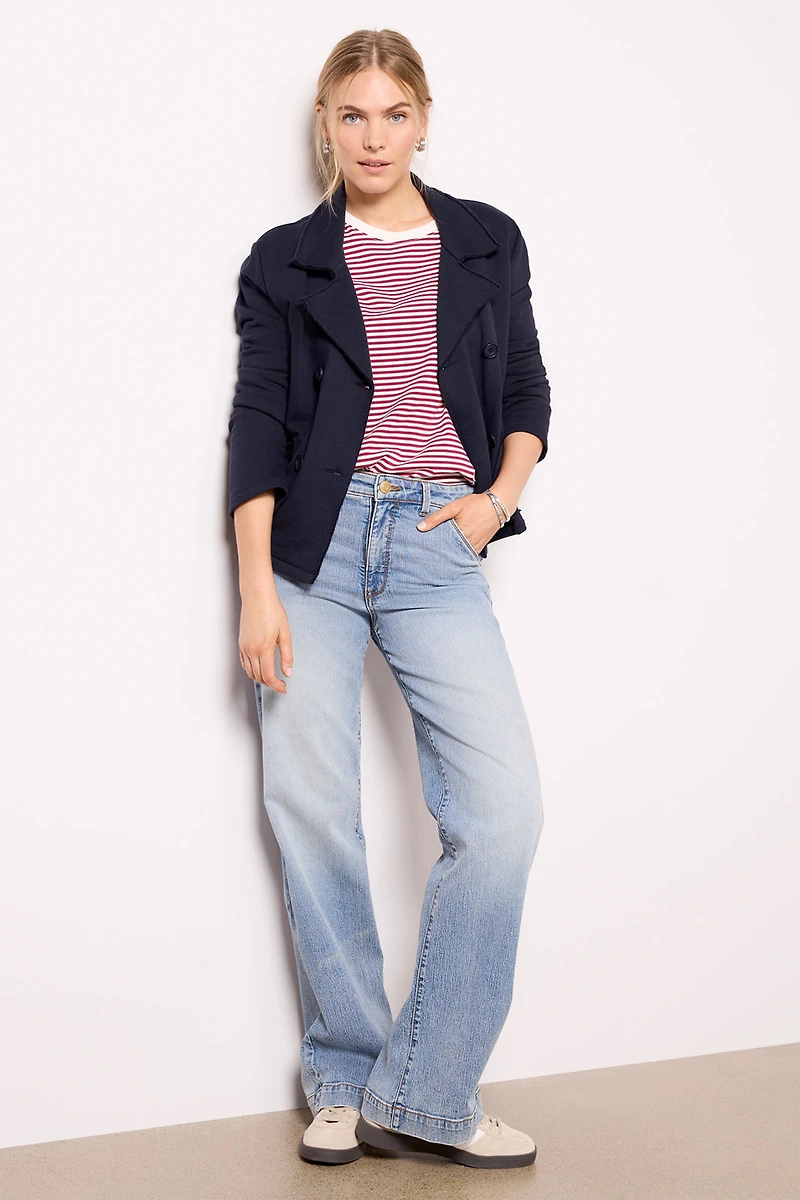 Diana French Terry Blazer