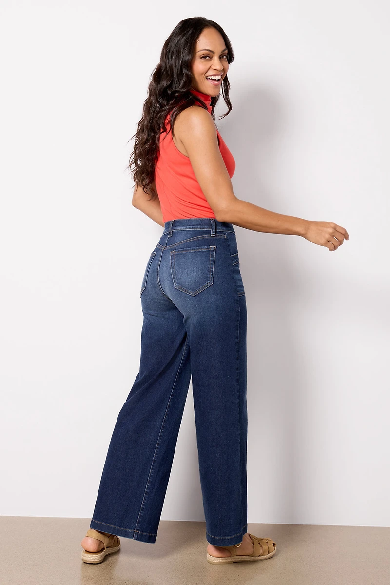 Ever Wide Leg with Seam detail