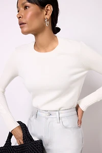 Harlow Leather Pullover