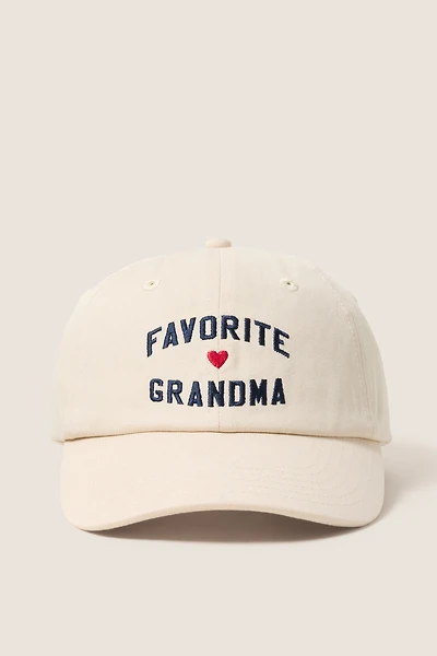 Favorite Grandma Baseball Hat