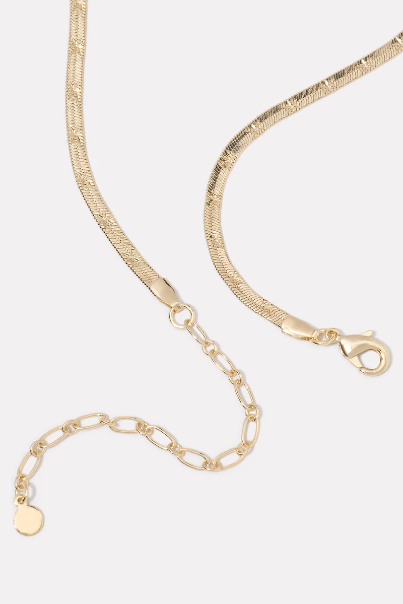 Nell Snake Chain Necklace