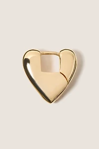 Adele Puffy Heart Earrings