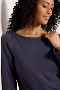 Darlene Envelope Neck Sweatshirt