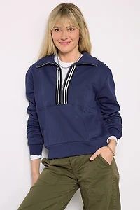 Chelsea Half Zip Sweatshirt