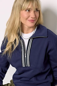 Chelsea Half Zip Sweatshirt