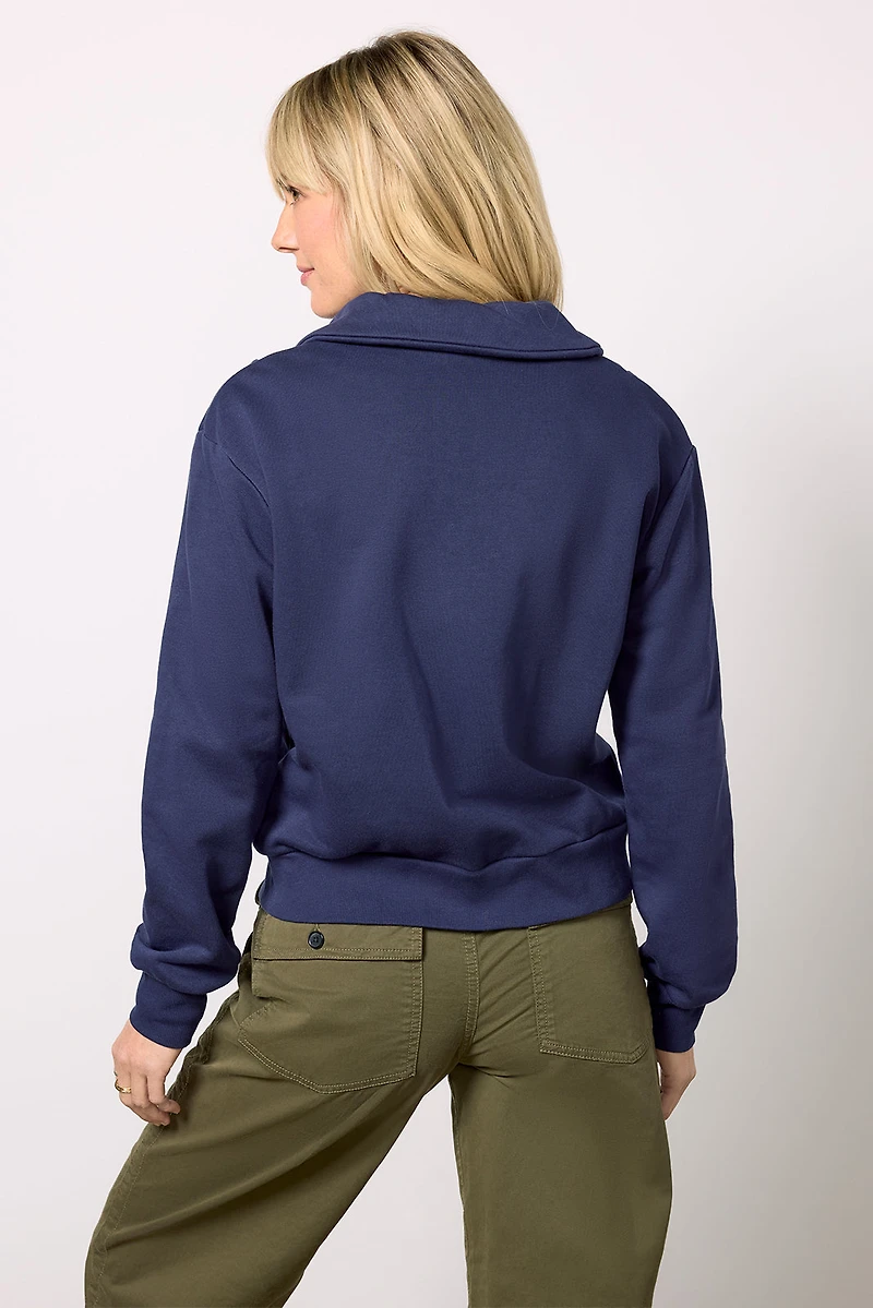 Chelsea Half Zip Sweatshirt