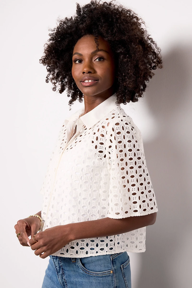 Willow Cutwork Shirt