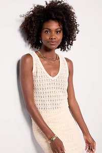 Nina Crochet Tank