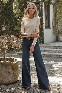 Harlow Suede Pullover