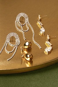 Teardrop Post Earrings