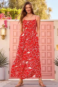 Toluca Cala Flora Midi Dress