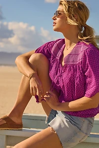 Maisie Smocked Blouse