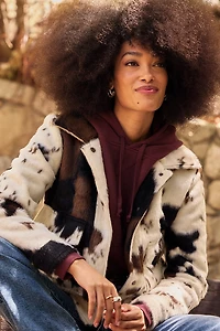 Maggie Cow Print Jacket