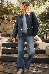 Icons Cropped Liddesdale Quilted Jacket