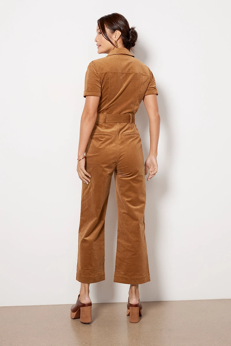 Anessa Short Sleeve Jumpsuit
