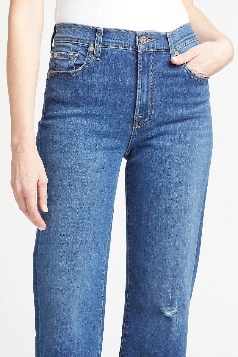 Cropped Alexa with Cut Hem