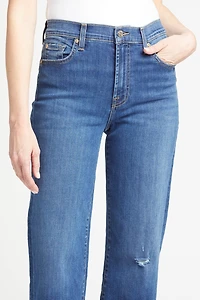 Cropped Alexa with Cut Hem