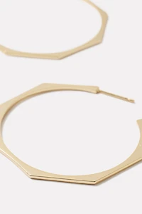 Geo Hoop Earring