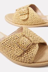 Alonzo Raffia Sandal