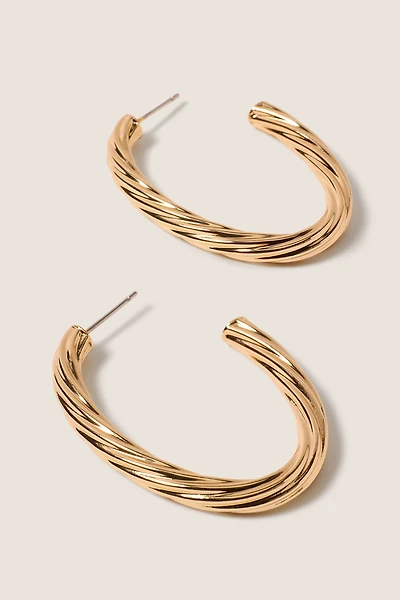 Nicolette U Shape Hoops