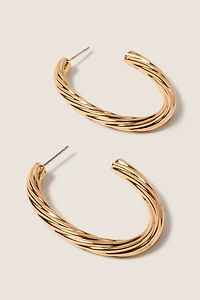 Nicolette U Shape Hoops