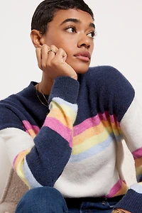 Stripe Crew Pullover