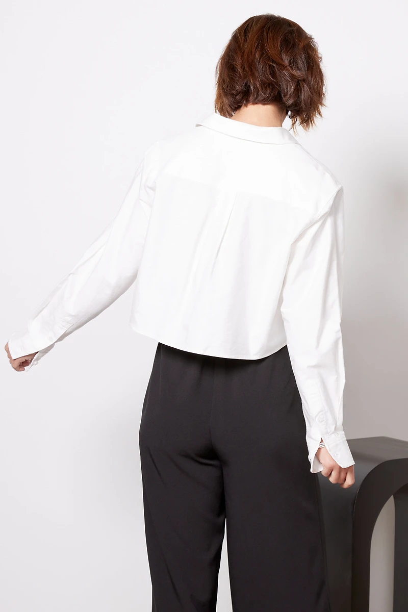 Oxford Crop Shirt