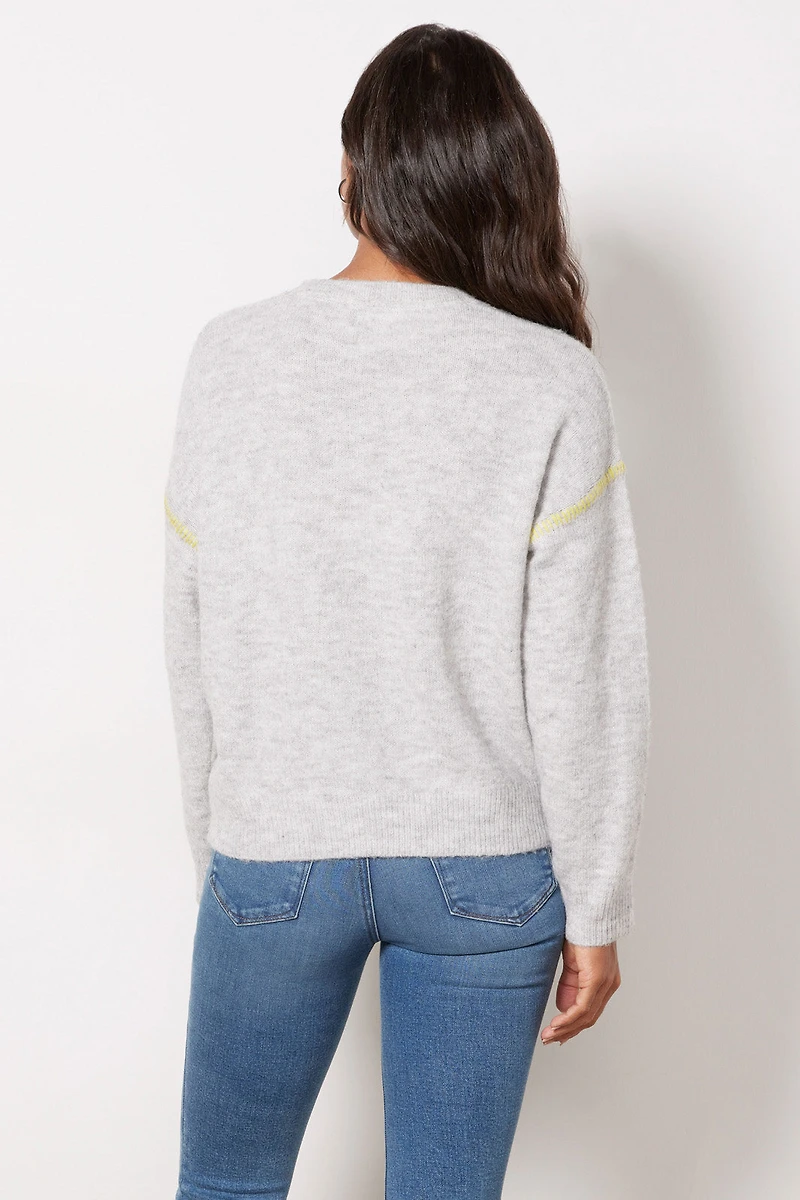 Oversized Crew Neck Pullover