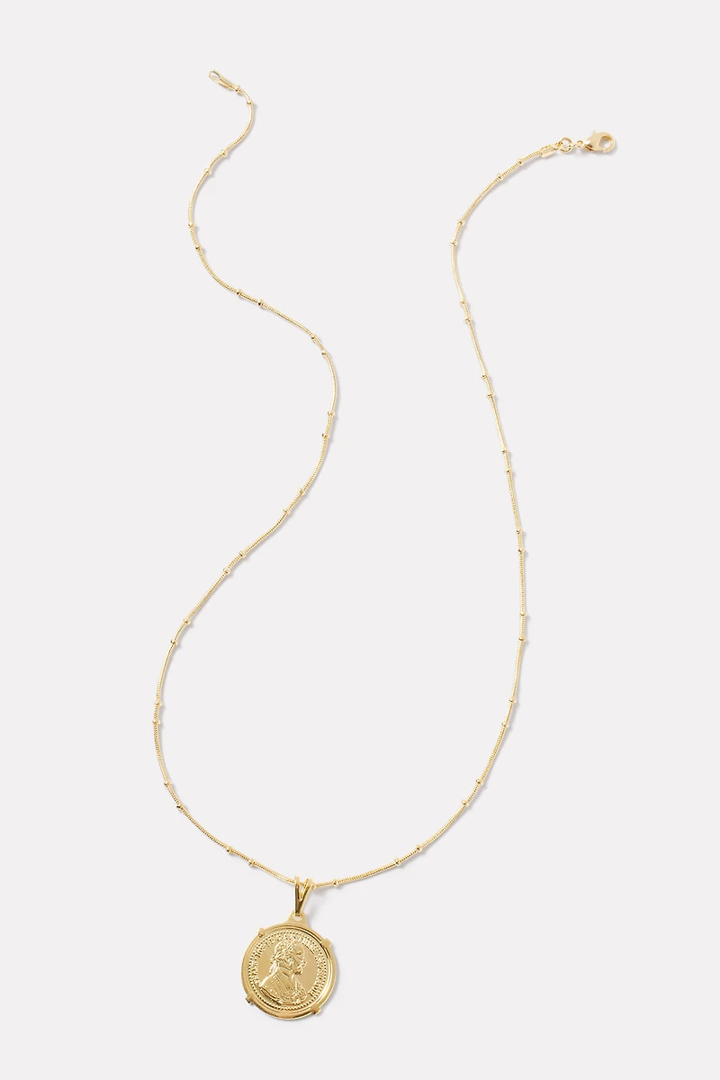 Octavia Coin Necklace
