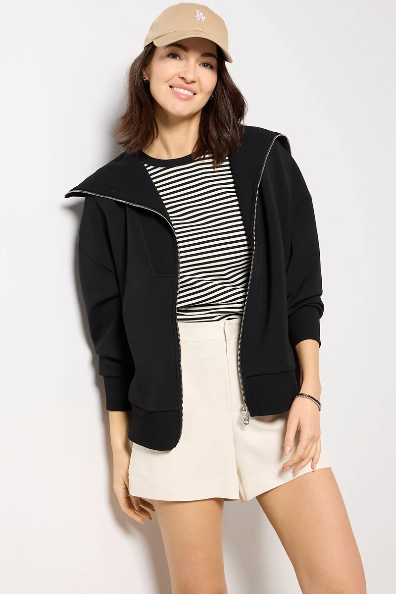 Halley Zip Through Sweat